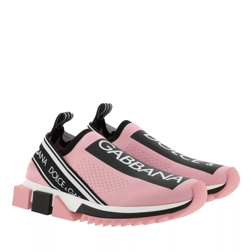 Dolce&Gabbana Sorrento Logo Sneaker Pink Slip-On Sneaker
