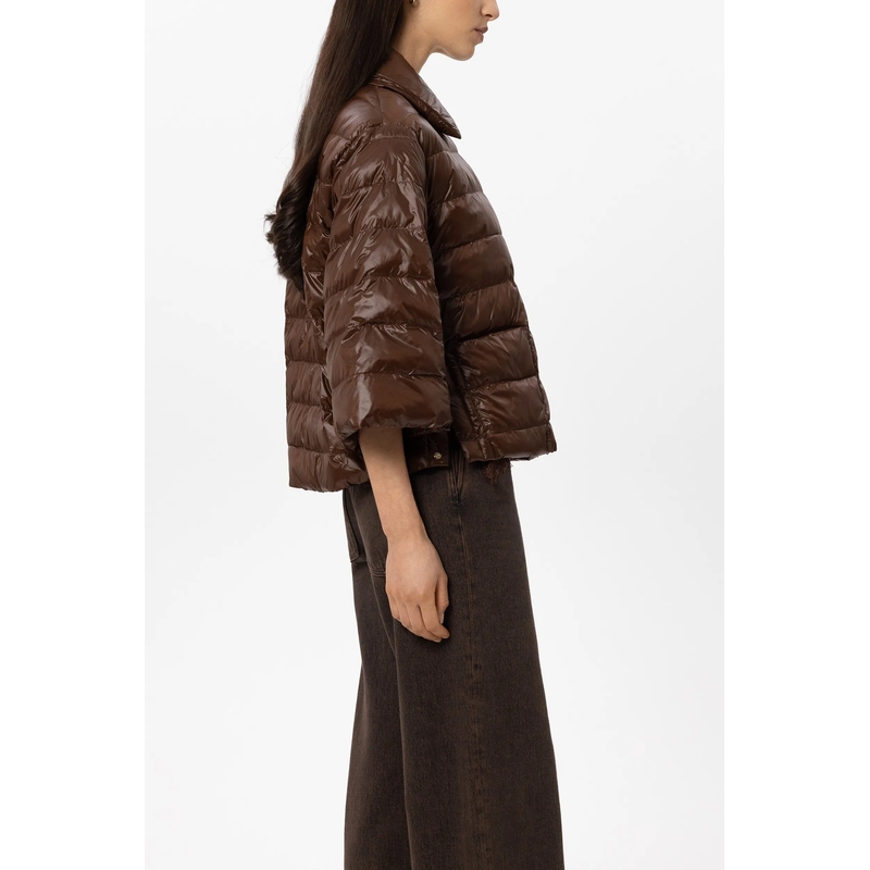 Luisa Cerano Gewatteerd jack Outdoor-Capejacke marone(Image 3)