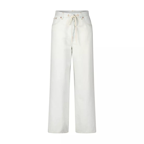 Maison Margiela  Straight Leg Relaxed Fit Jeans Weiß