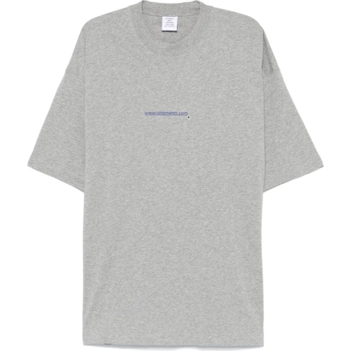 Vetements T-Shirts Vetements T-shirts and Polos Grey grau