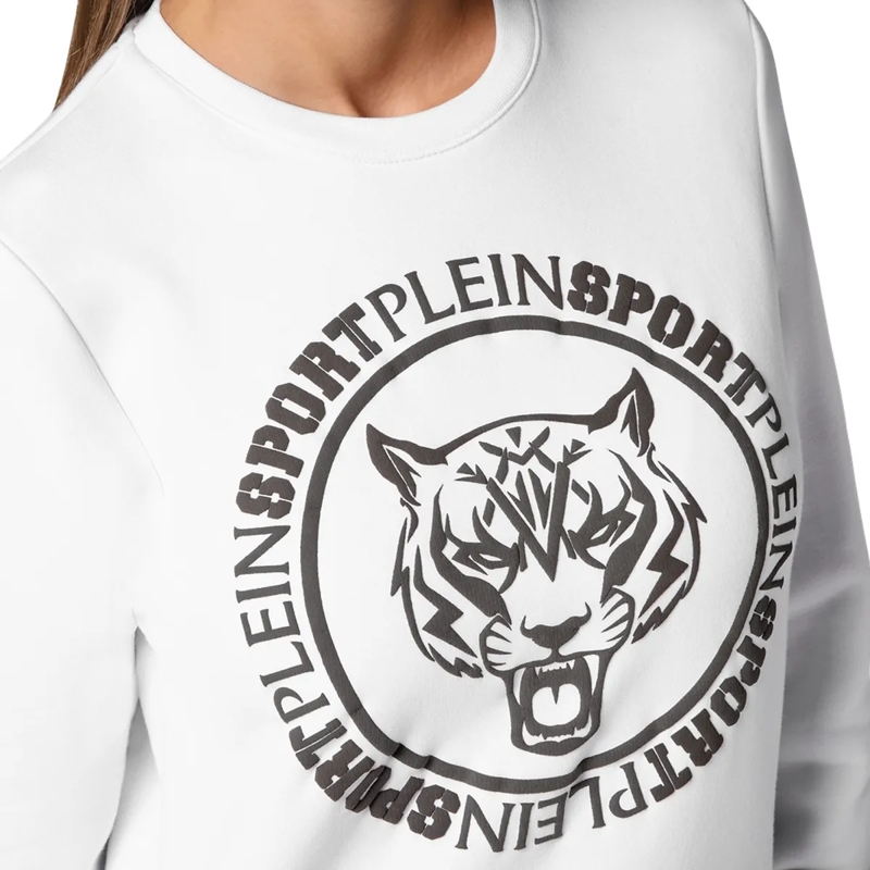 Plein Sport Top Sweatshirt weiss(Image 5)