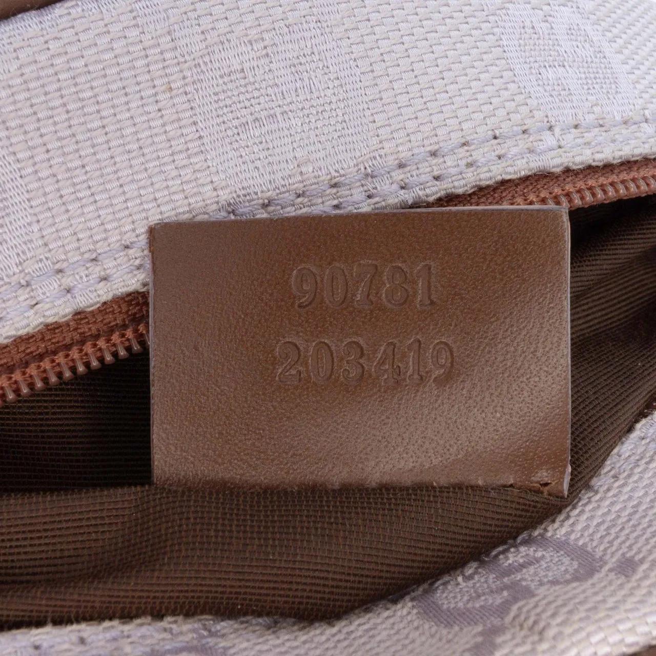 Thumbnail - Gucci Hobo Bags - GG Canvas Shoulder Bag - Gr. unisize - in Orange - für Damen