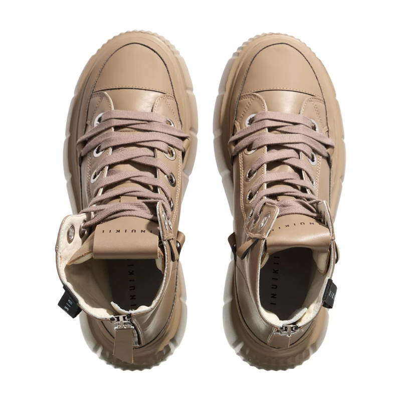 INUIKII Plateau-Sneaker Leather Matilda Taupe(Image 4)