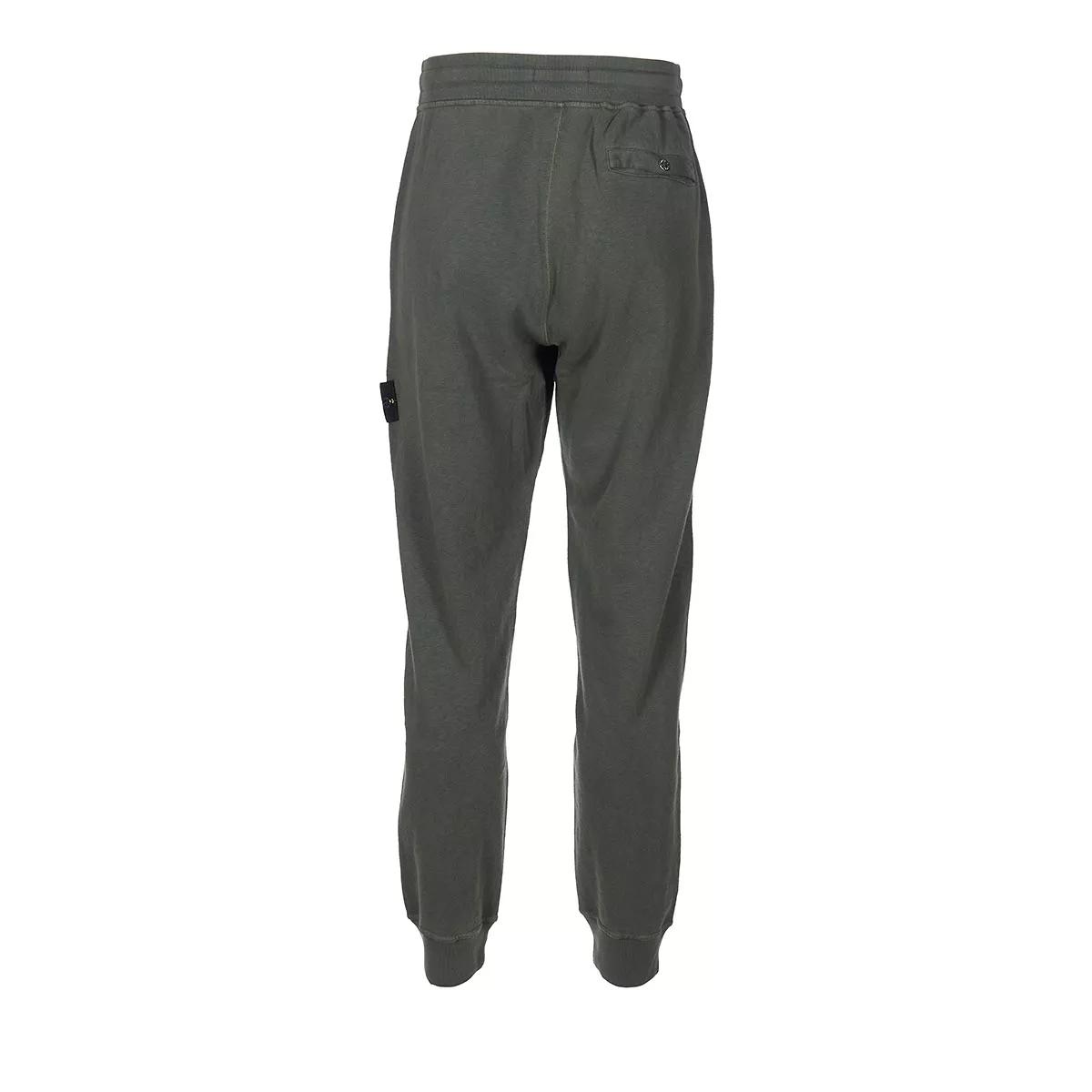 Stone Island - Fleece Pants - Größe XXL - grün