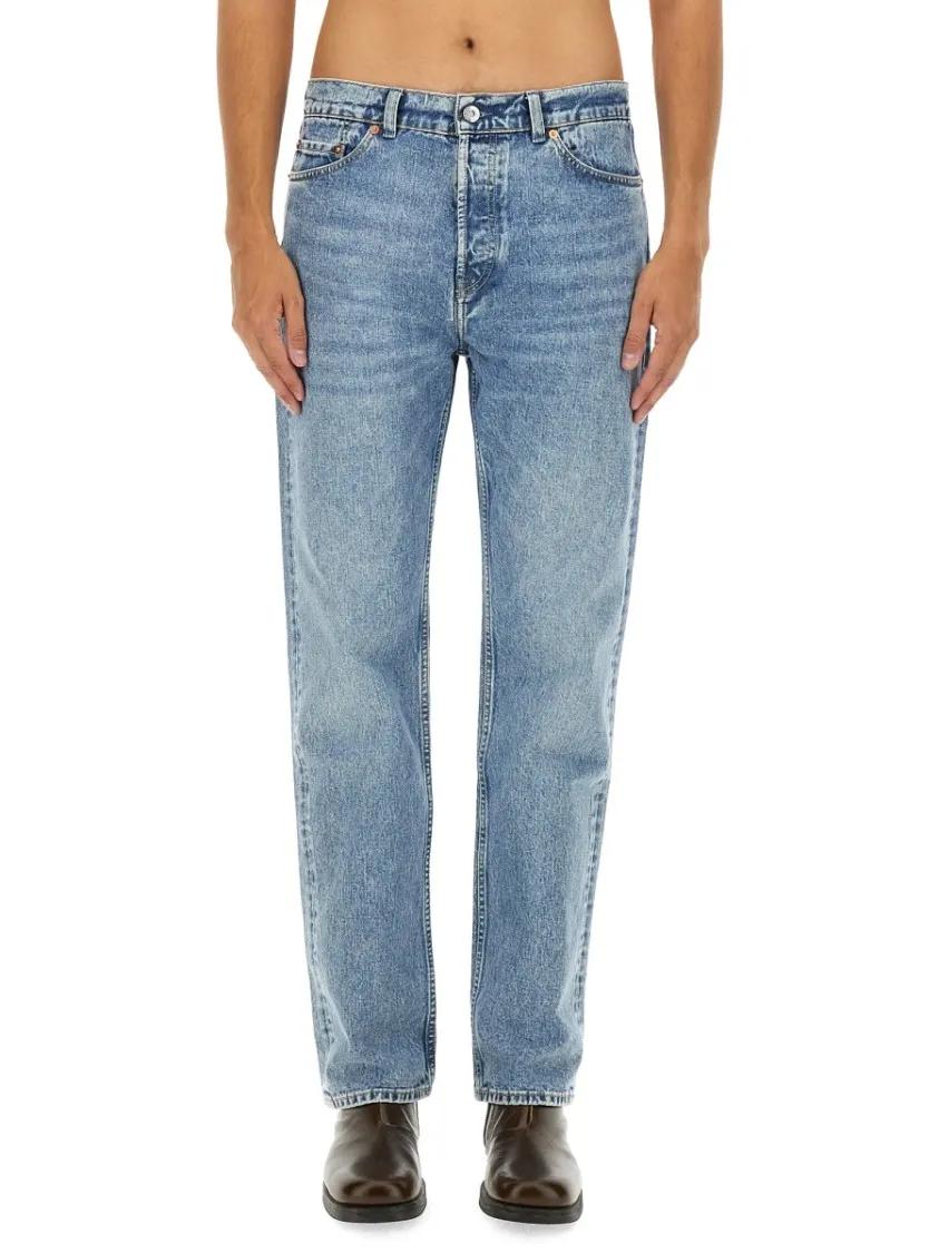 Thumbnail - Our Legacy - Straight-Leg Denim Jeans With Vintage Wash - Größe 33 - blau