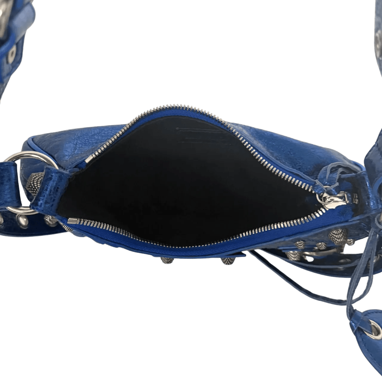 Thumbnail - Balenciaga Hobo Bags - Balenciaga Le Cagole XS Metallic Blue / very good - Gr. unisize - in Blau - für Damen