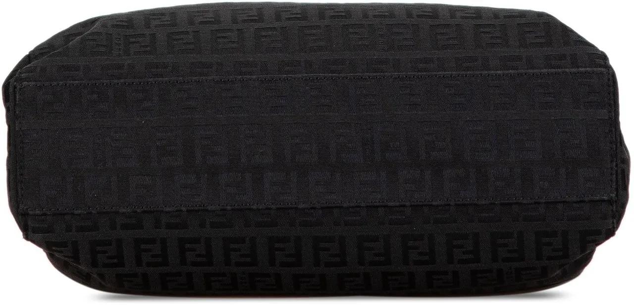 Fendi Totes & shoppers Zucchino Canvas Handbag in zwart