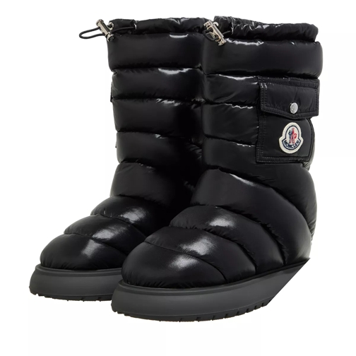 Moncler Woman Boots  Black Bottes d'hiver