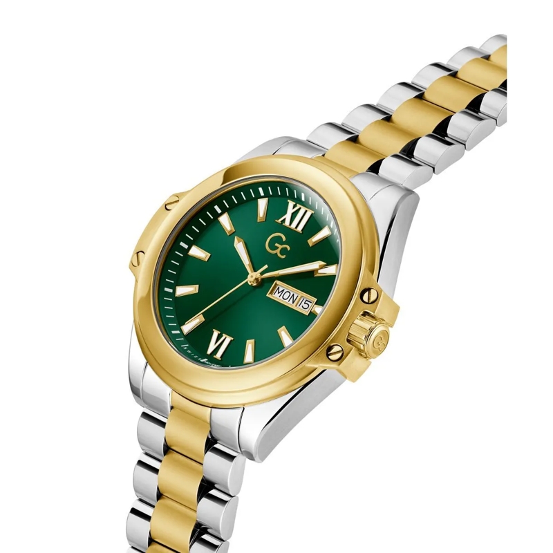 GC Quarzuhr Quarz-Analoguhr Gc Bolt silber(Image 4)