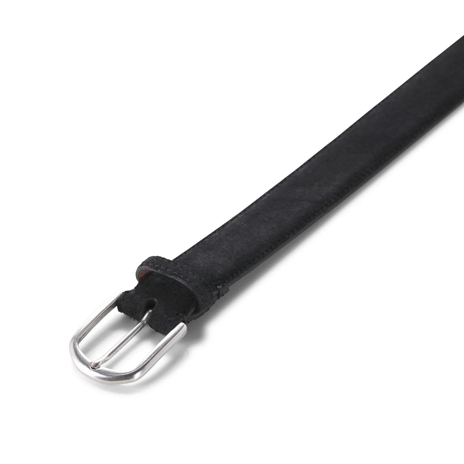 Thumbnail - Fausto Colato Gürtel - Gürtel aus Veloursleder - Gr. 100 - in Blau - für Damen