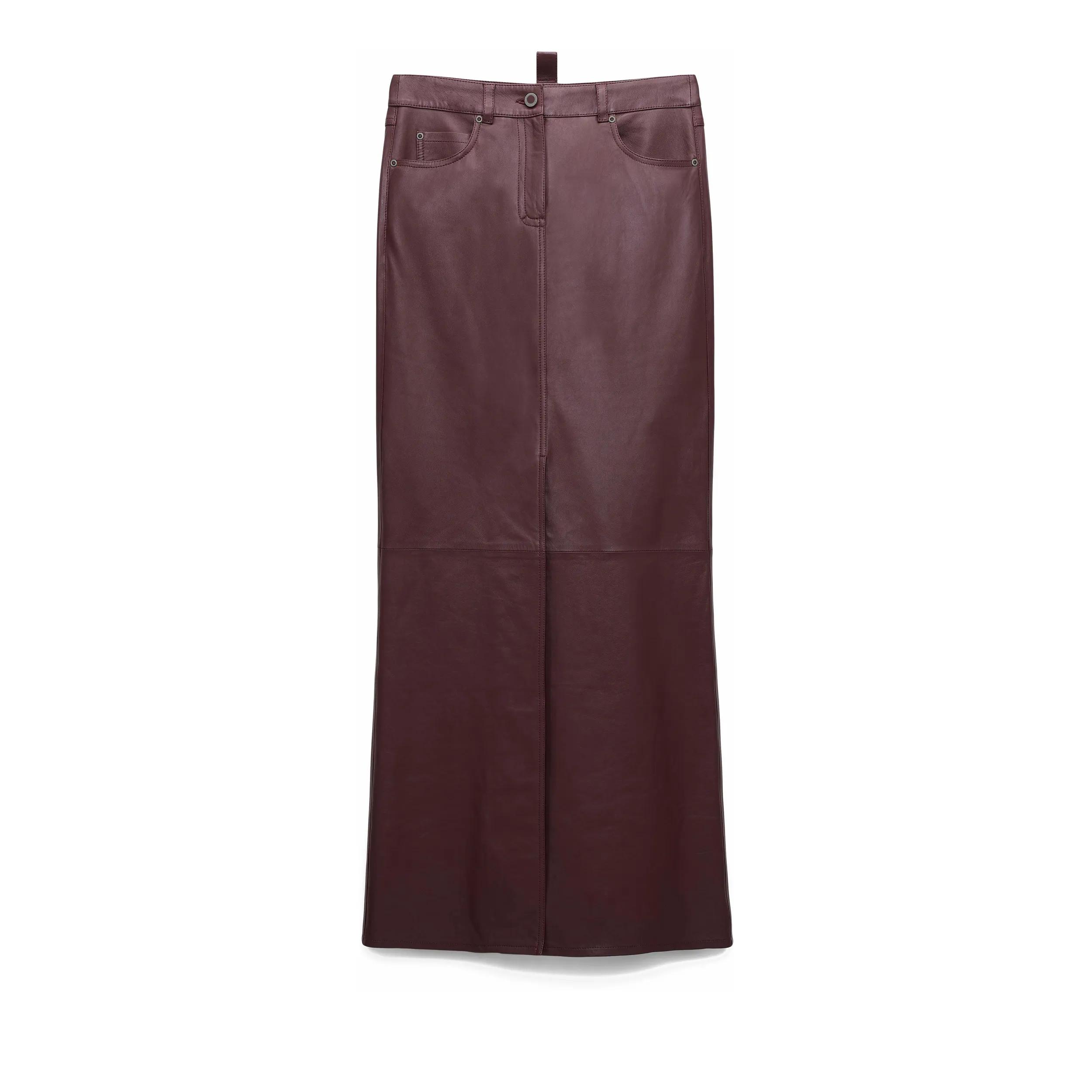 Dorothee Schumacher - SLEEK STATEMENT skirt - Größe 40 - rot