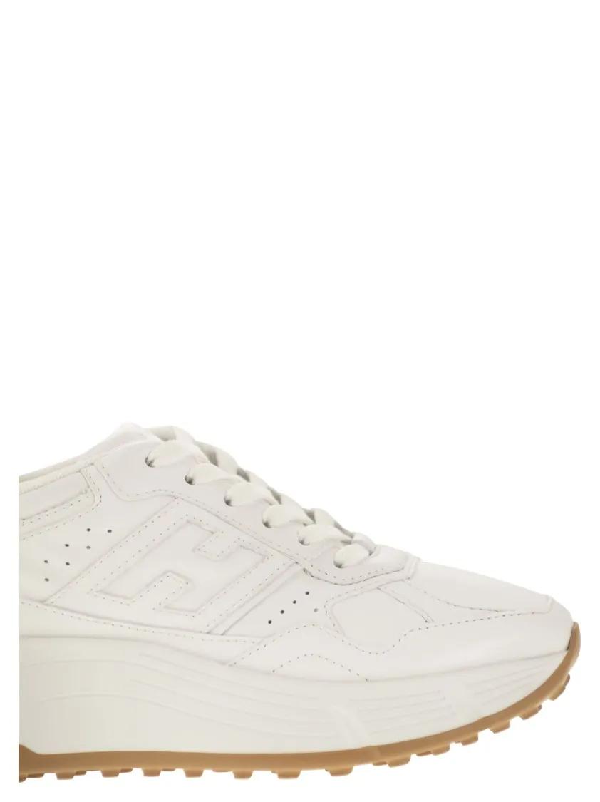 Thumbnail - Hogan Low-Top Sneaker - H669 - Hi-Fi Leather Trainers - Gr. 36,5 (EU) - in Weiß - für Damen
