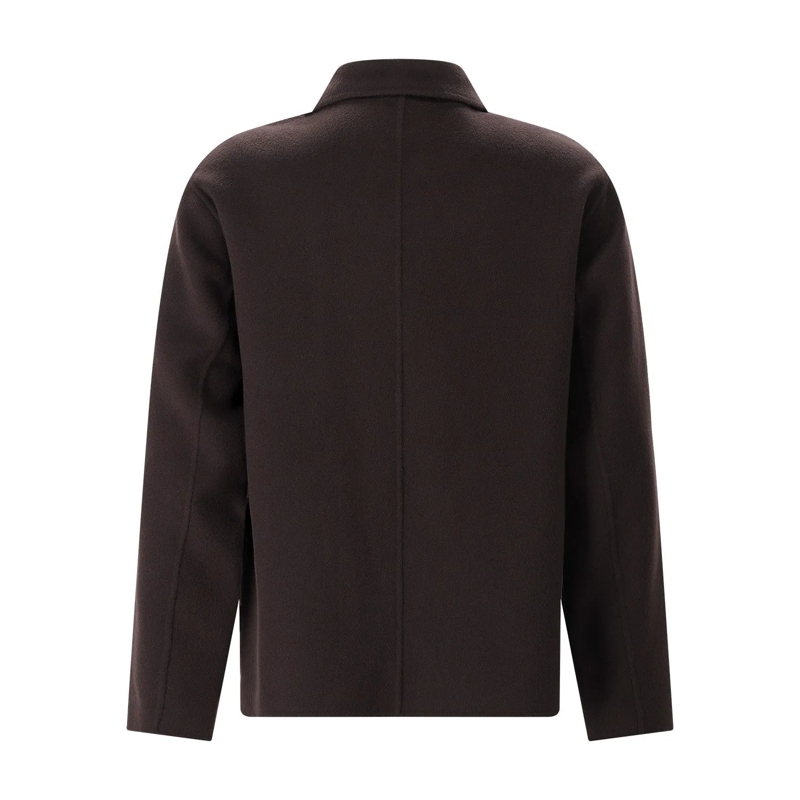 Arma Hemdjacke Overshirt Navid aus Wolle braun(Image 2)