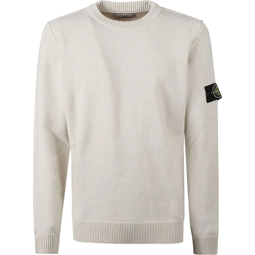 Stone Island  Sweater White weiß