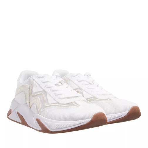Guess Enie White Sand lage-top sneaker