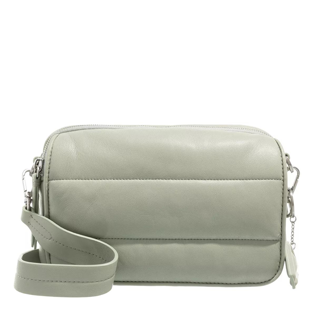 LESVISIONNAIRES Crossbody Bags - Emily Puffy Leather - Gr. unisize - in Grün - für Damen