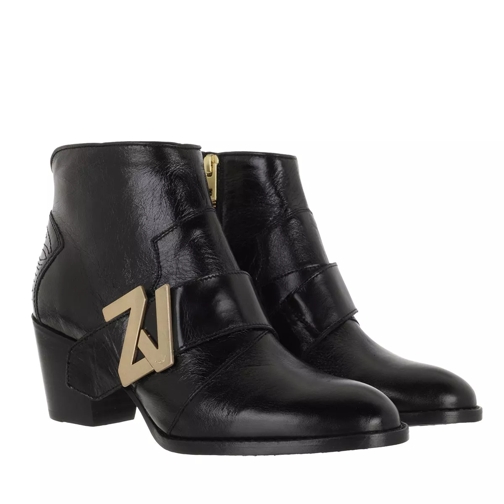 Zadig & Voltaire Molly ZV Initiale Vintage Patent Stivaletto alla caviglia