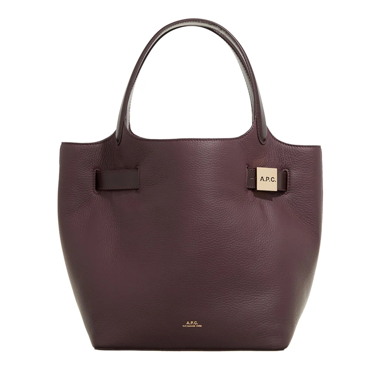 A.P.C. Shopper Sac Daria Burgundy