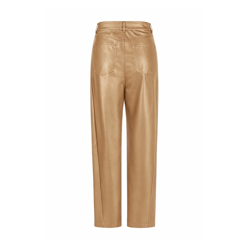 Marc Aurel Ausgestellte Jeans Barrel Fit Jeans- mit Logo- 5-Pocket Styling-  beige(Image 5)