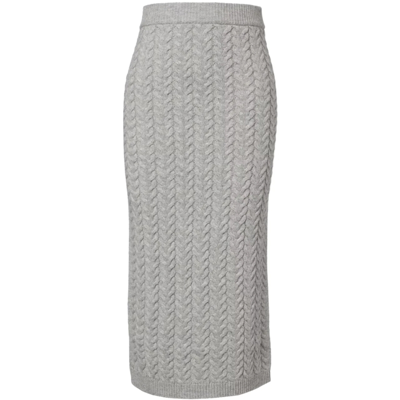Max Mara Midirock Skirts Grey grau
