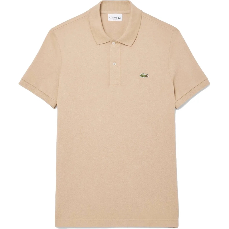 Lacoste Polohemd Slim Fit Pique Polohemd Beige beige