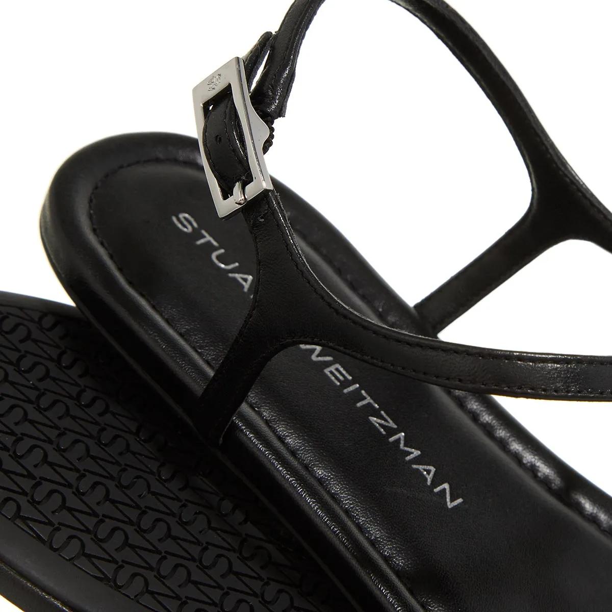 Thumbnail - Stuart Weitzman Hohe Schuhe - Georgie T-Strap - Gr. 39 (EU) - in Schwarz - für Damen