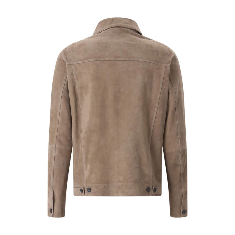 Arma Veste de transition Jacke Jaden aus Veloursleder grau(Image 2)