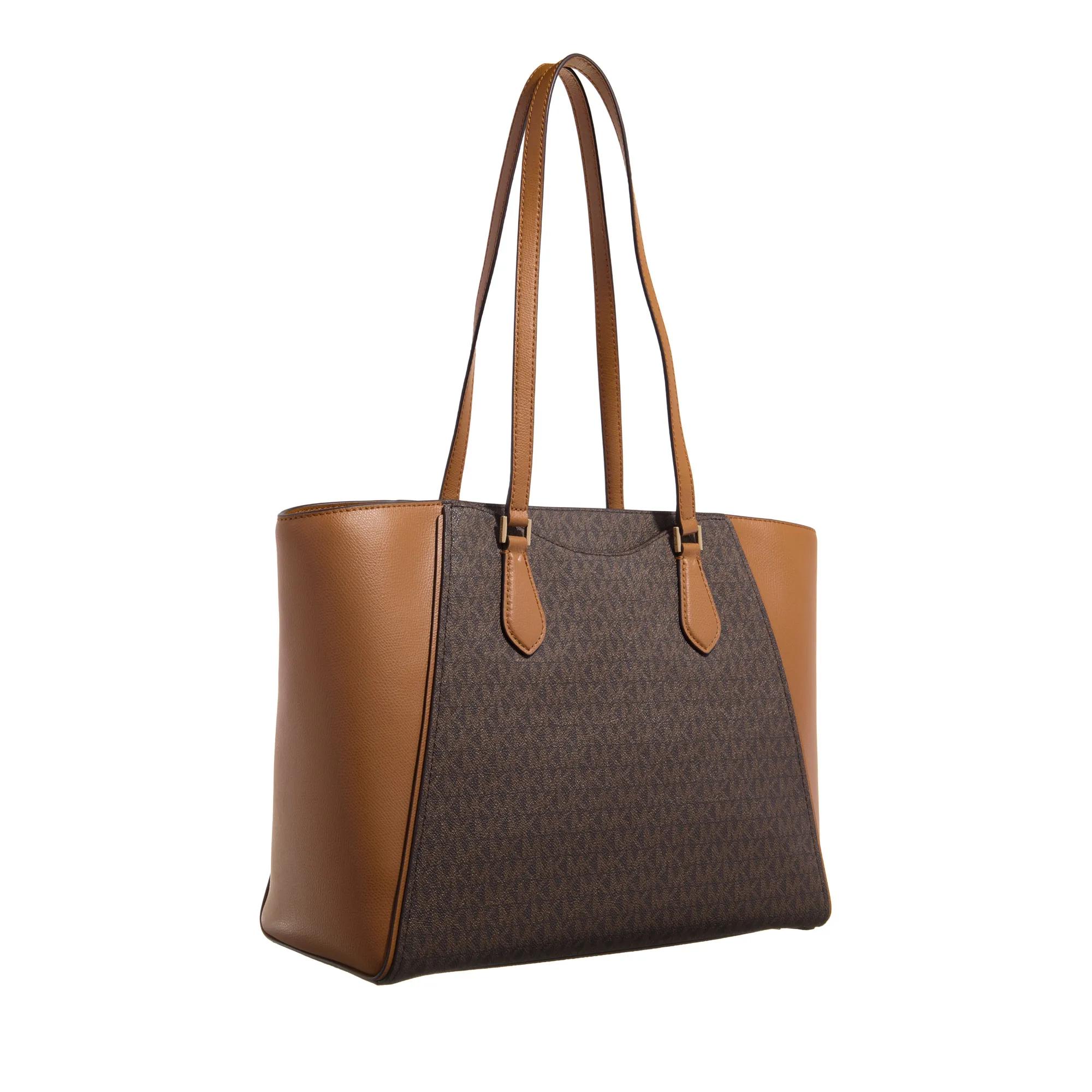 Michael fashion Kors Brown/Acorn Leather Tote Bag