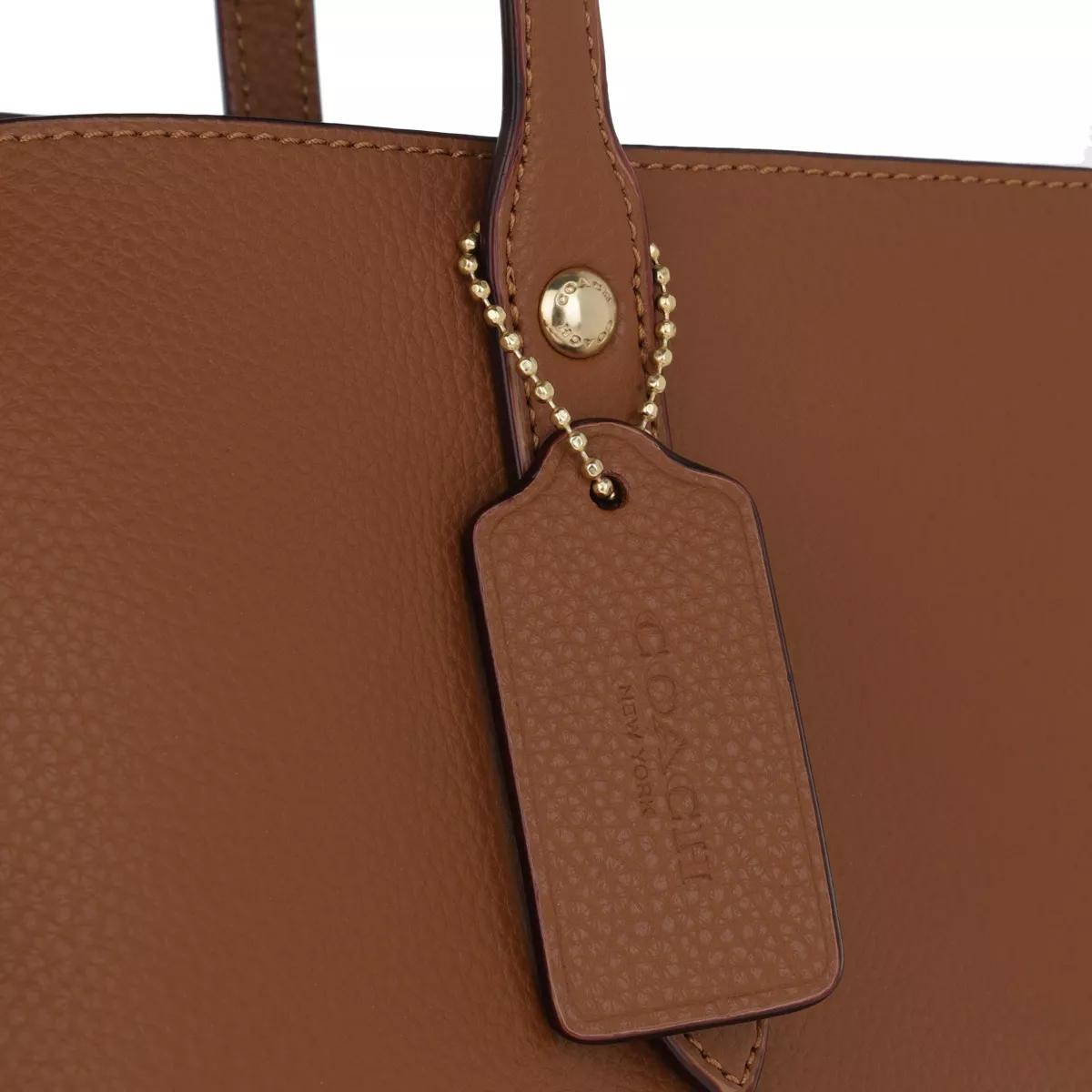 Coach market tote online light saddle