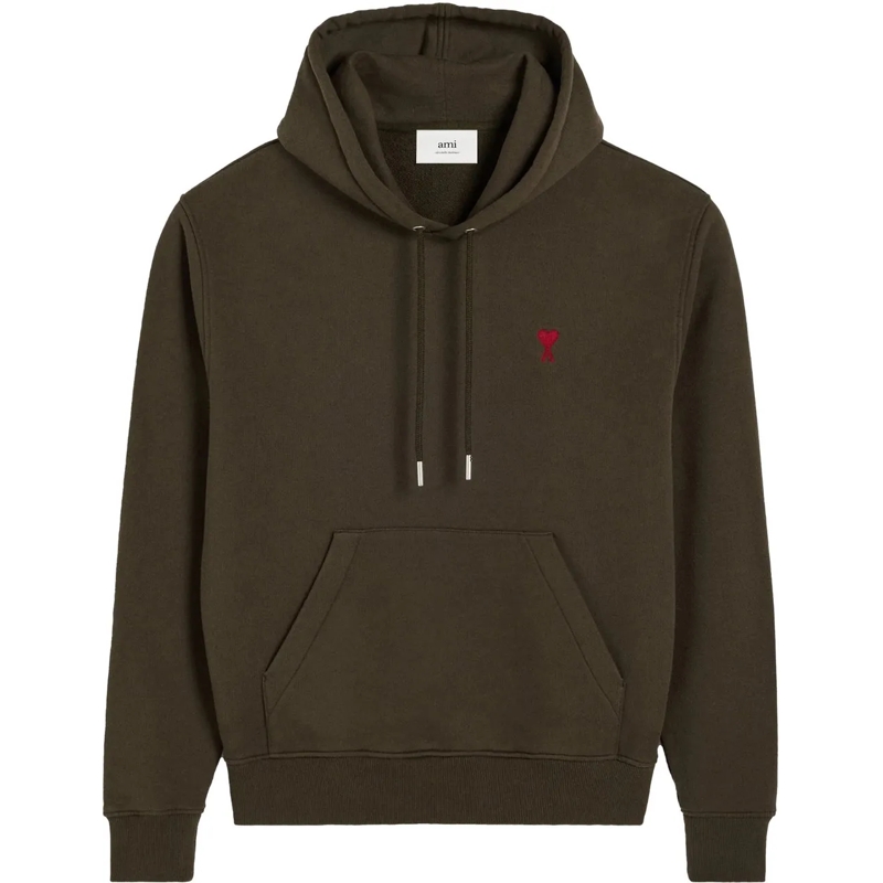 AMI Paris Pullover Knitwear USW235 730 braun