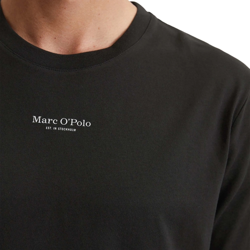 Marc O´Polo Hemd Medium-Logo 1er Pack schwarz(Image 5)