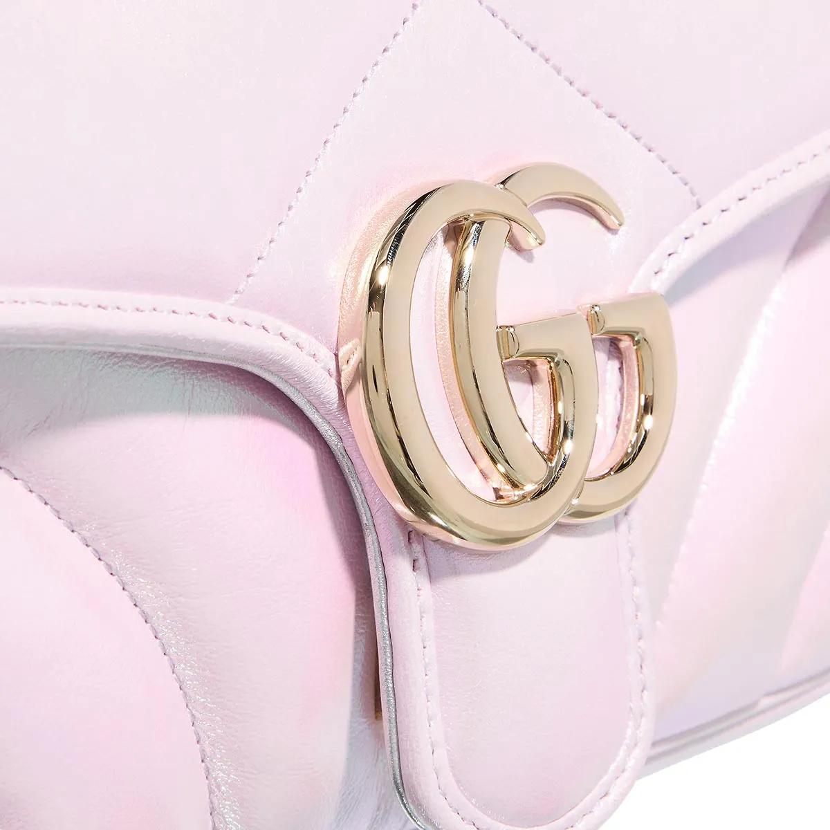 Gucci Crossbody bags GG Marmont Small Shoulder Bag in poeder roze