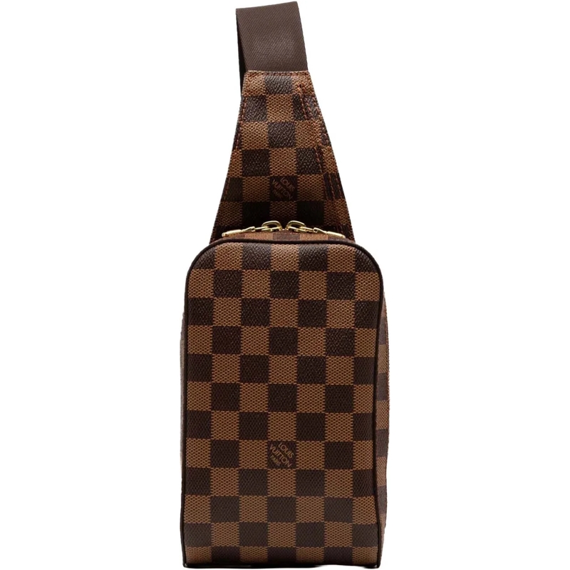 Louis Vuitton Schultertasche Damier Ebene Geronimos braun