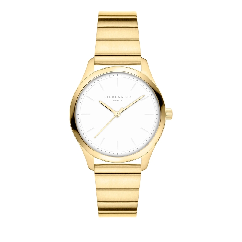 Liebeskind Berlin Automatikuhr Edelstahl Armbanduhr gold