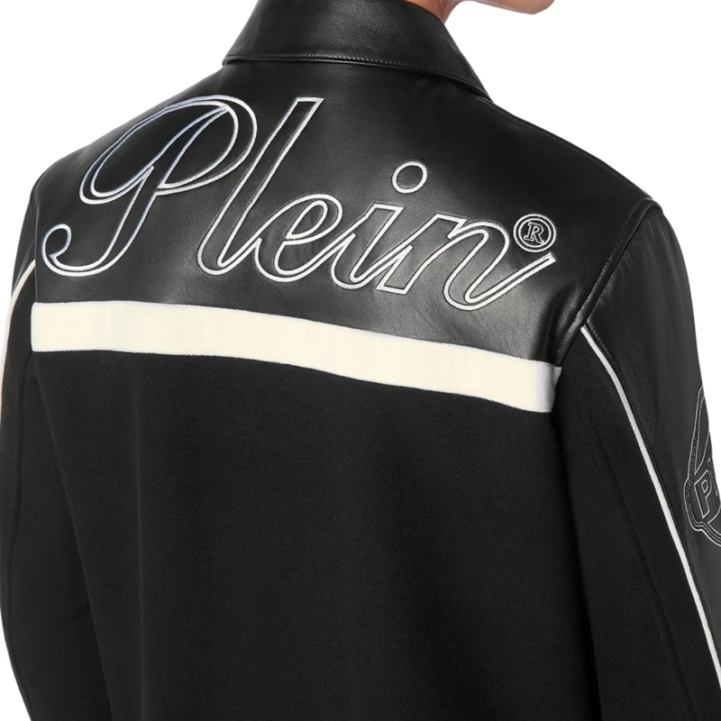 Philipp Plein Daunenjacke Bomberjacke schwarz(Image 5)