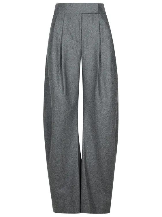 The Attico - Gary%27 Grey Wool Blend Pants - Größe 40 - grau