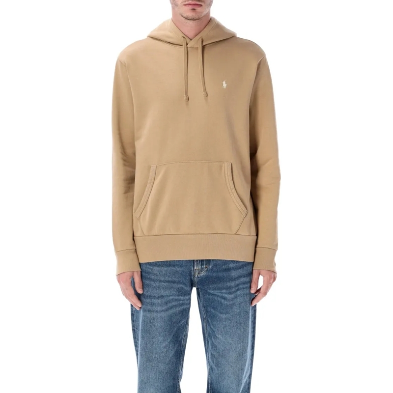 Polo Ralph Lauren  Loopback Hooded Sweatshirt Polo Brown
