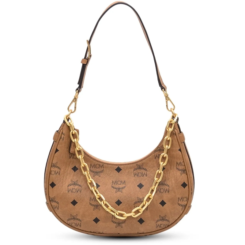 MCM Schultertasche Borsa Hobo Aren Small beige(Image 2)