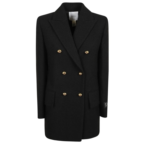 Patou Blazer Double Breasted Long Jack Black