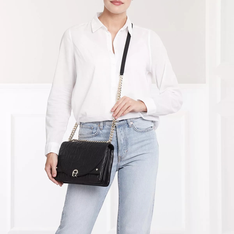 AIGNER Crossbody Bag Diadora Black (Image 2)
