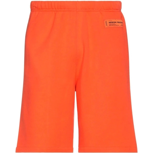 Heron Preston Kurze Hosen Heron preston Cotton Shorts orange