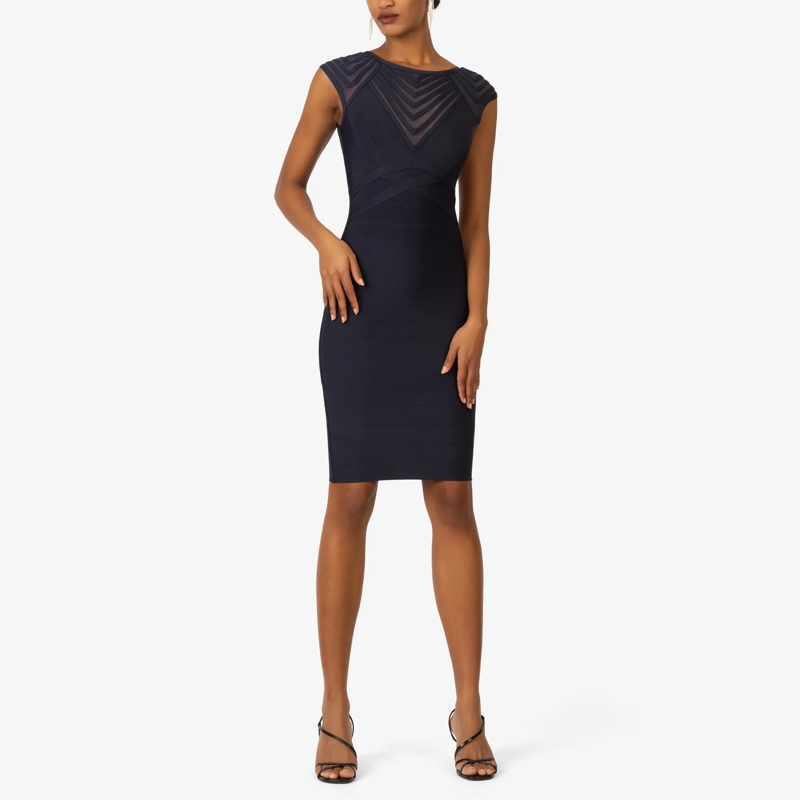 Kraimod Cocktailkleid Bandagekleid dunkel-blau(Image 10)