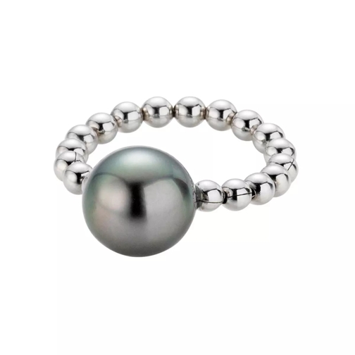 Gellner Urban Ring Cultured Tahiti Pearls Silver Ring