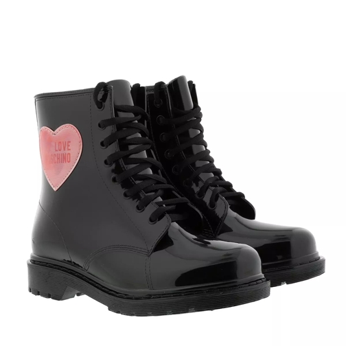 Love Moschino Marta30 Ankle Boot Pvc Nero Ankle Boot
