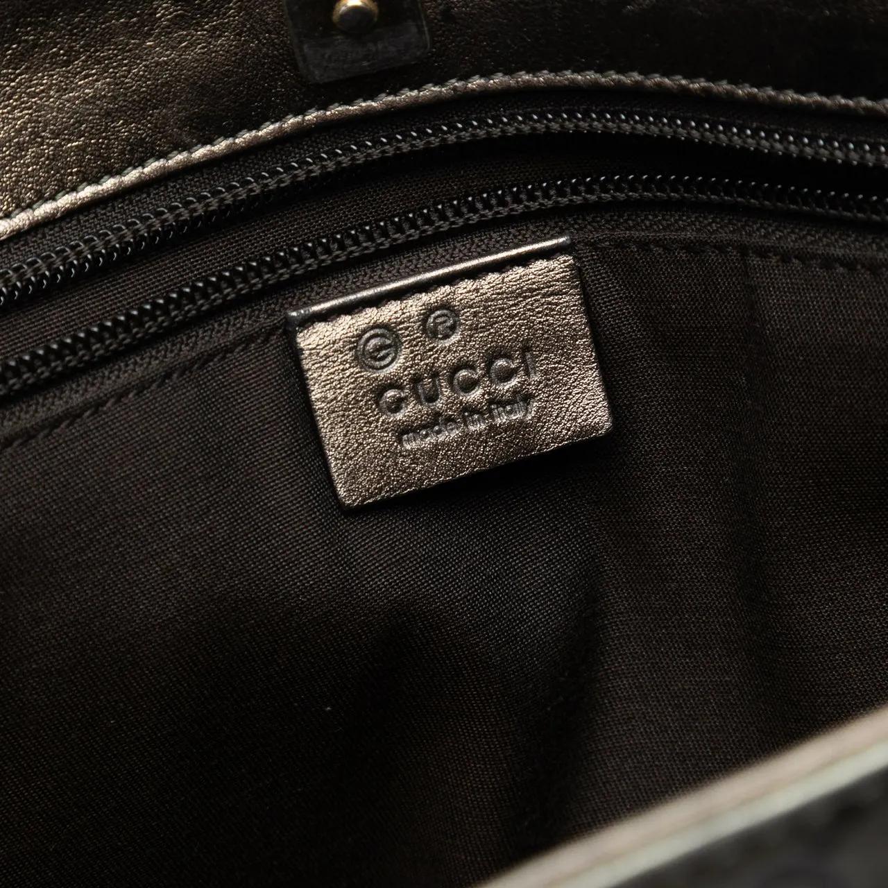 Thumbnail - Gucci Shopper - Metallic Guccissima Tote - Gr. unisize - in Braun - für Damen