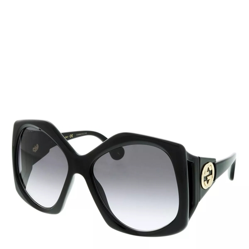 Gucci GG0875S-001 62 Sunglass WOMAN INJECTION BLACK Sonnenbrille