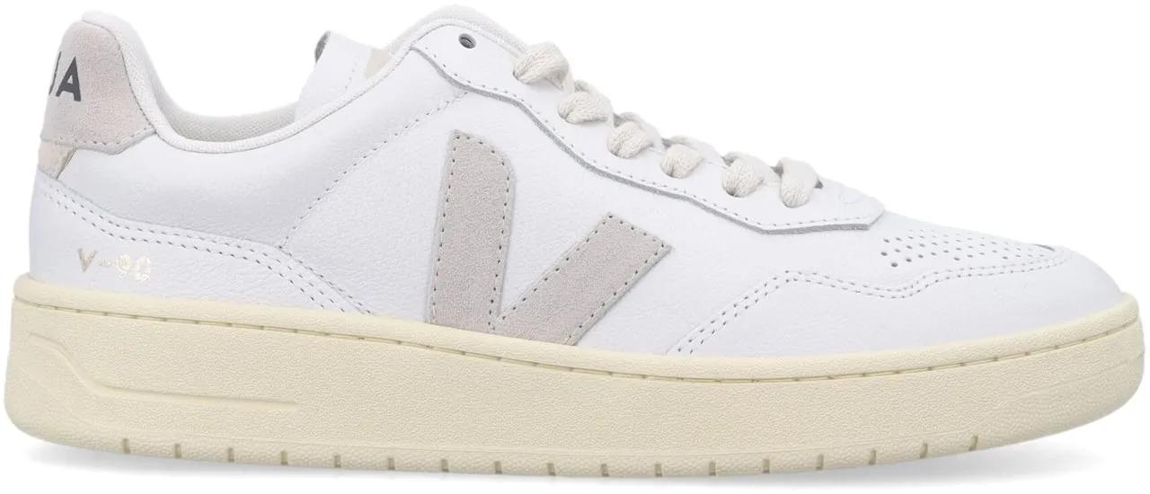 Thumbnail - Veja Low-Top Sneaker - V-90 O.T. Leather Sneakers - Gr. 42 (EU) - in Weiß - für Damen