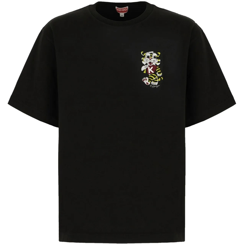 Kenzo T-Shirt Kenzo Black cotton t-shirt schwarz