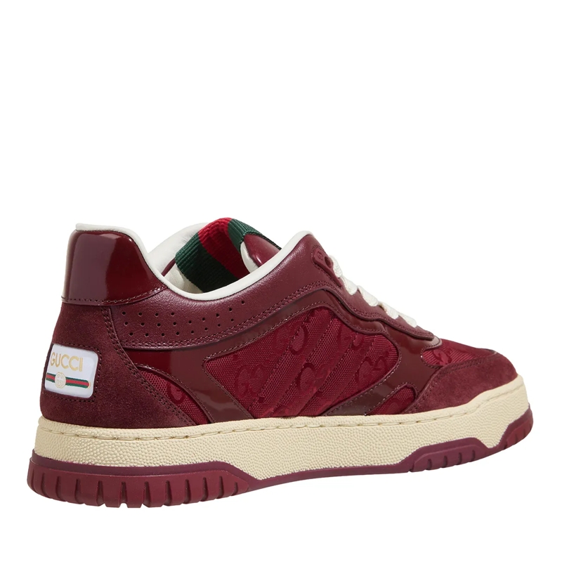 Gucci Lage-top sneaker Re-Web Sneaker Rosso Ancora(Image 7)