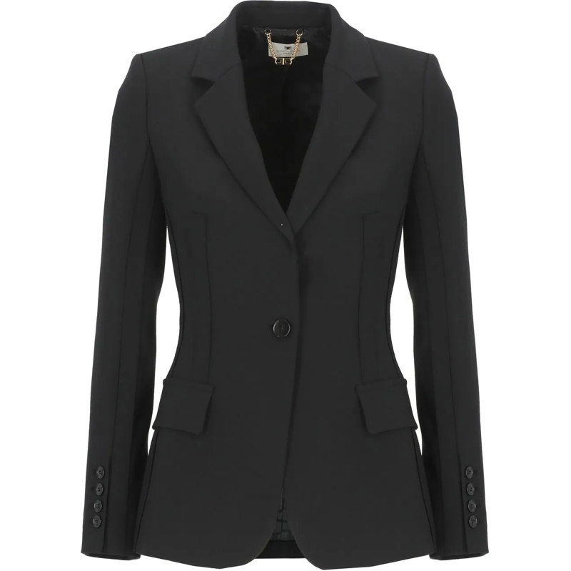 Elisabetta Franchi Blazer Jackets Black schwarz